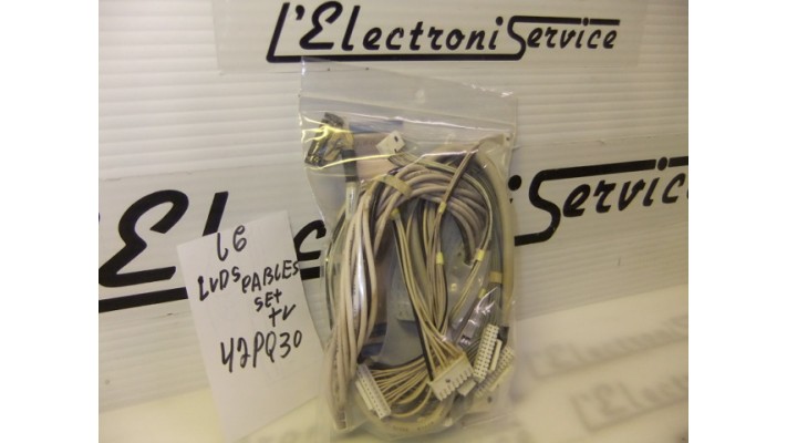LG 42PQ30 lvds cables set
